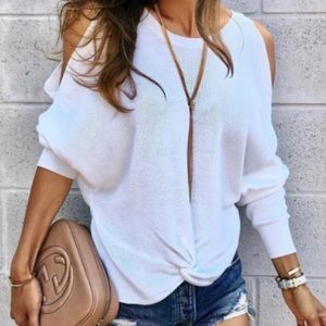 EXPRESS Cold Shoulders Sweater